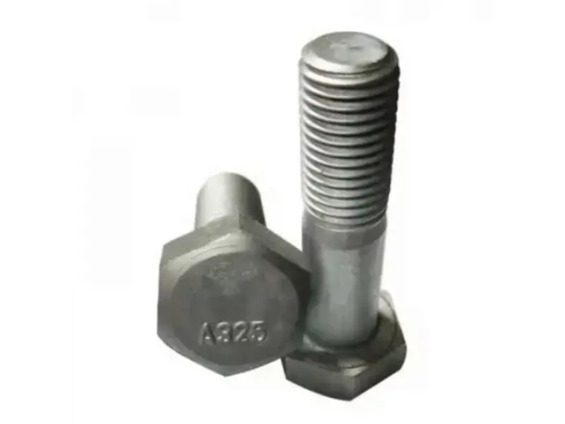 ASTM A325 پیچ ساختاری هگز سنگین فولاد کربنی پیچ با کشش بالا