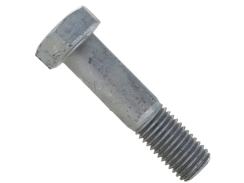 پیچ ساختاری گالوانیزه هگز سنگین ASTM A325