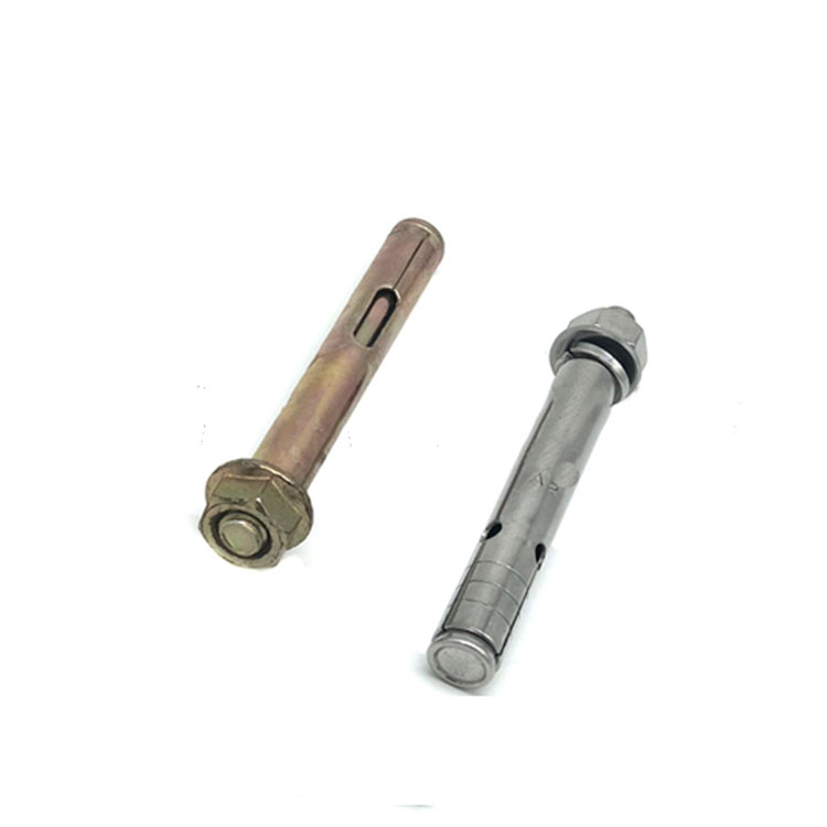 آبکاری رنگی GB/T22795 روی کلاس 8.8 Wedge Anchor M8x75