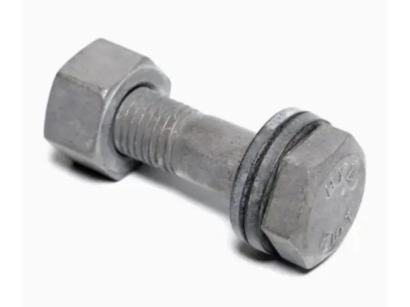 پیچ شش گوش ساختاری با استحکام بالا JIS B1186 F10T HDG