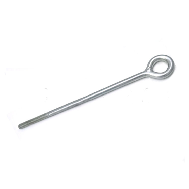 صفحه روی فولاد کربن M12 Gr 4.8 5.8 8.8 Eye Hook Screw