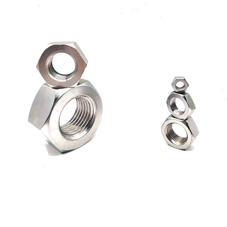 مهره شش گوش استیل ضد زنگ Din 934 Hex Nut مهره شش گوش بزرگ